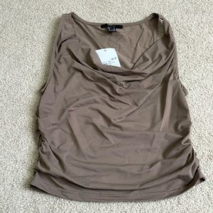 NWT Forever 21 cowl neck tank top